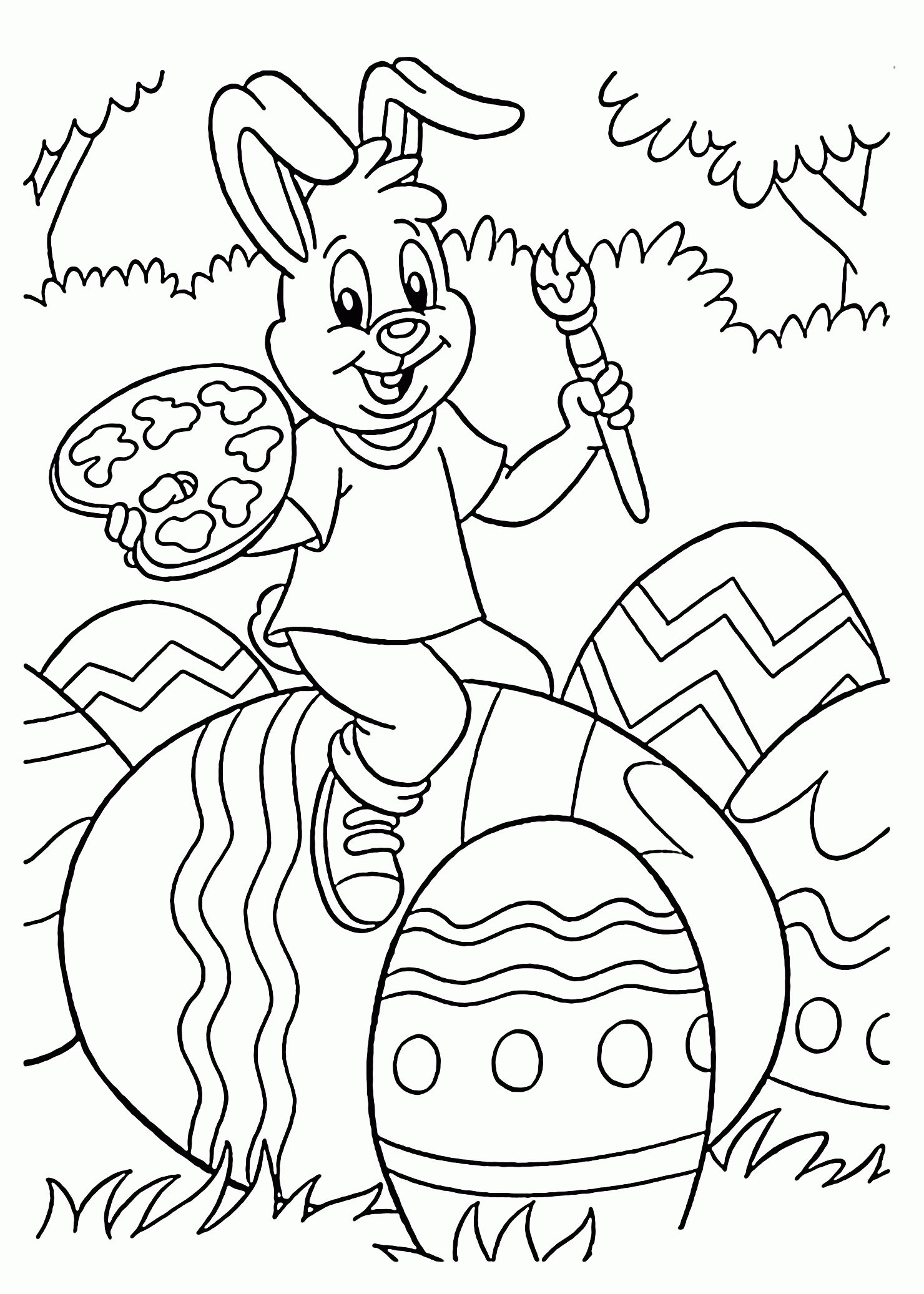 Easter Coloring Pages Free