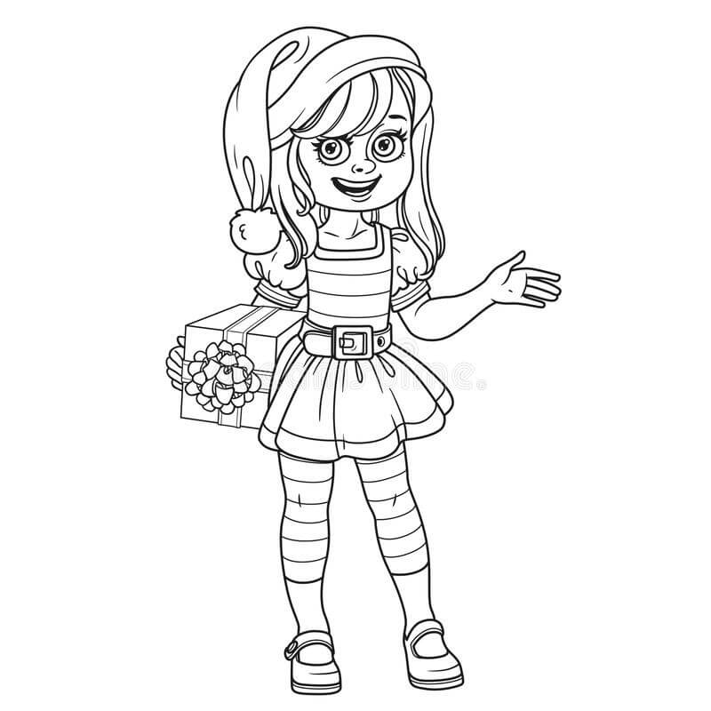 17 Printable Elf Coloring Pages To Enjoy The Holidays Happier Human
