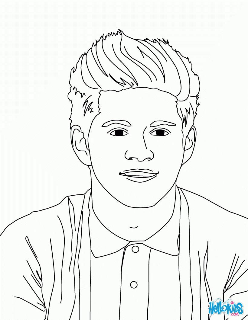 1d Coloring Pages Clip Art Library