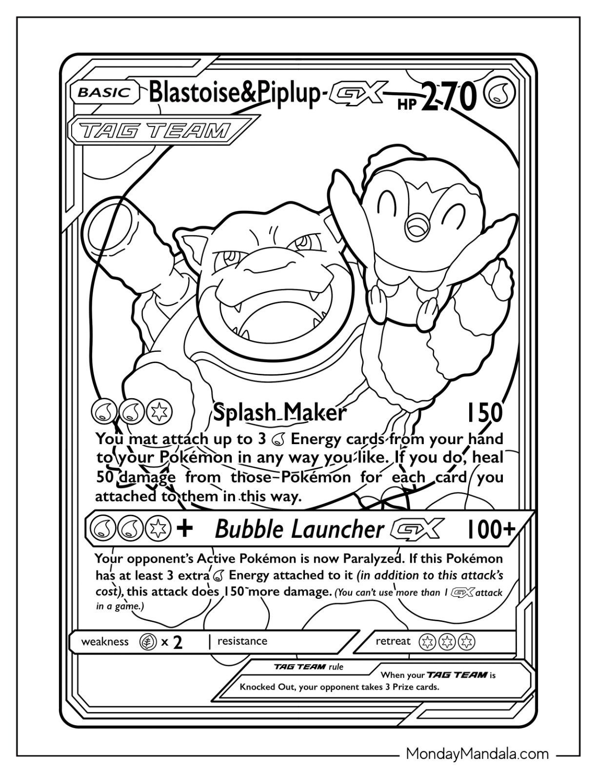 20 Blastoise Coloring Pages Free PDF Printables