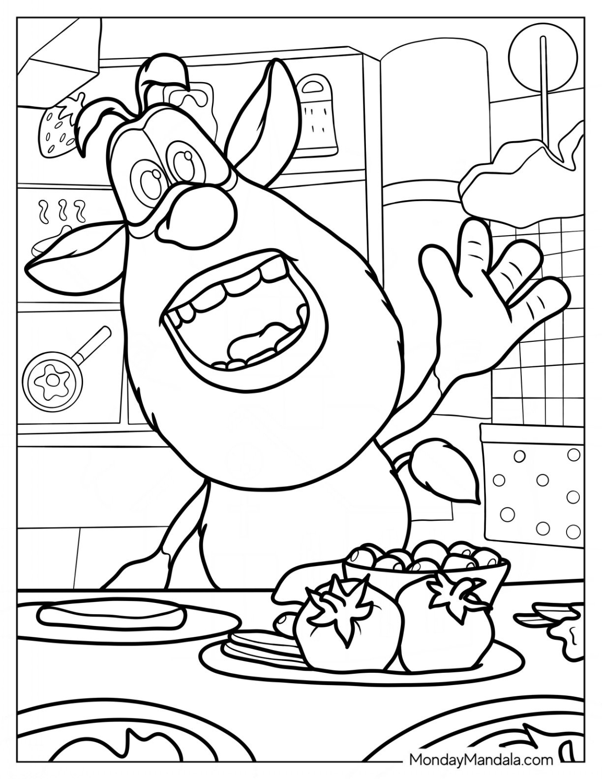20 Booba Coloring Pages Free PDF Printables