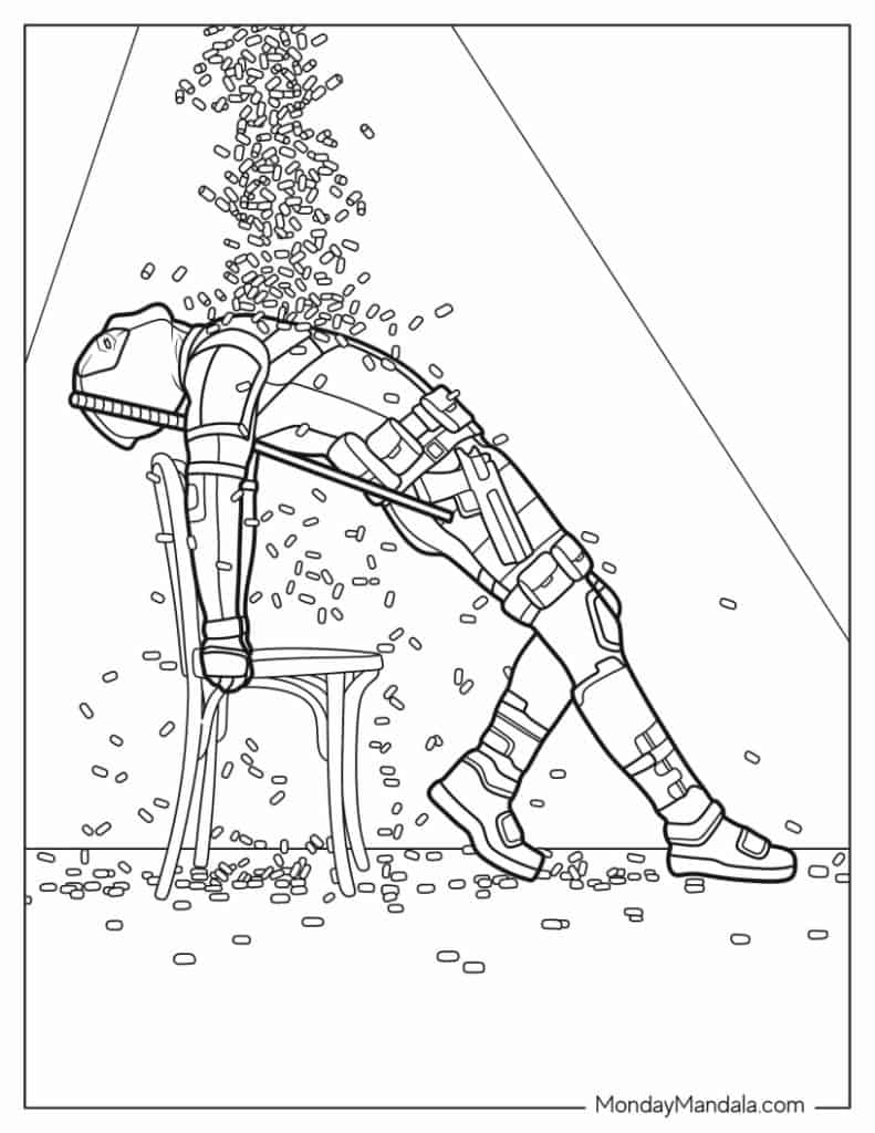20 Deadpool Coloring Pages Free PDF Printables 