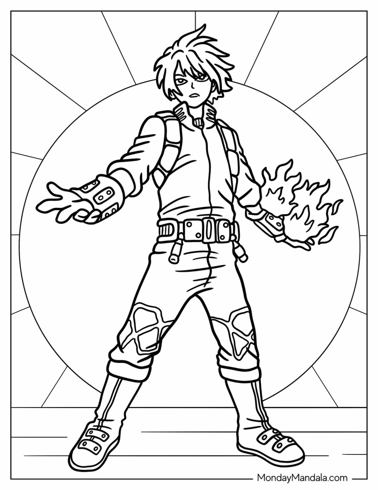 20 My Hero Academia Coloring Pages Free PDF Printables