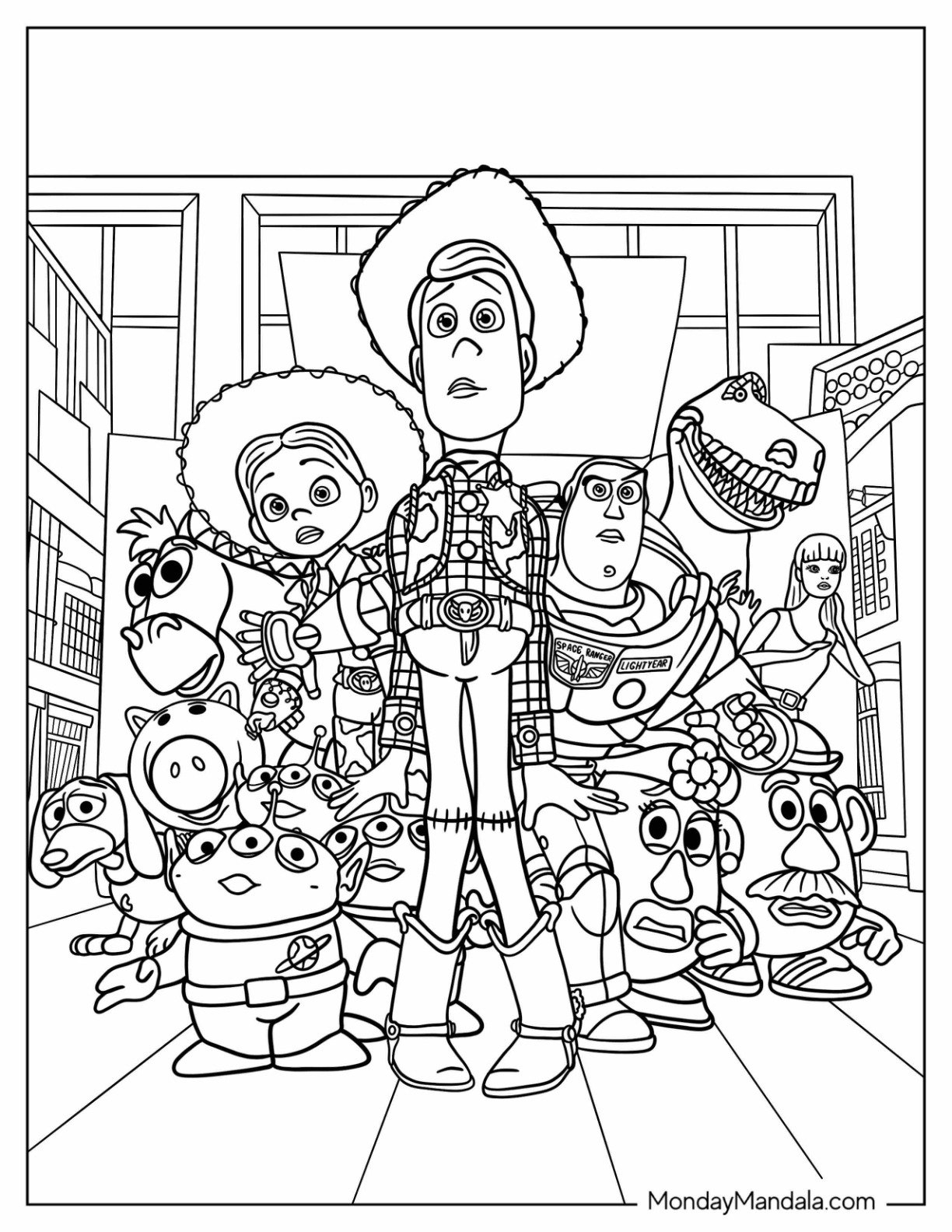 Disney Pixar Coloring Pages