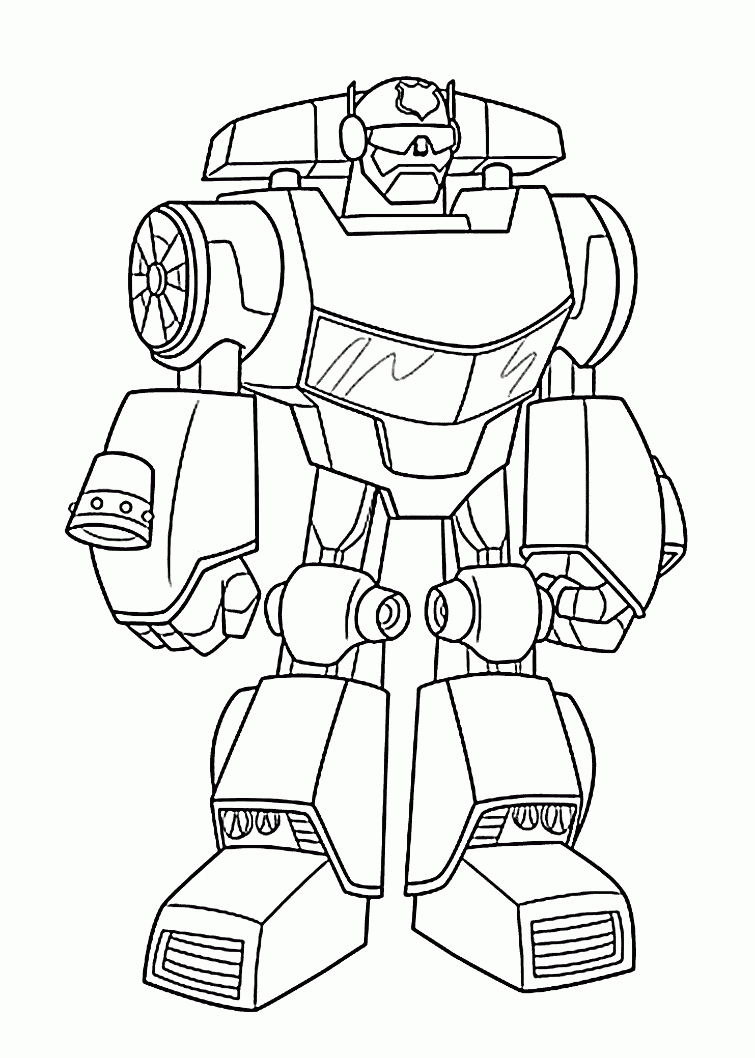 Transformer Rescue Bots Coloring Pages