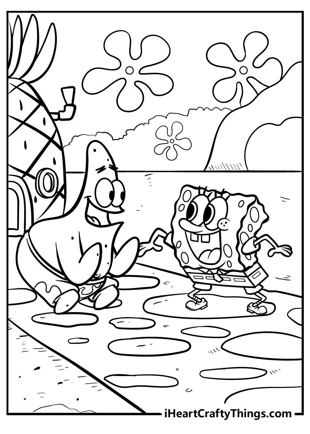 Spongebob Coloring Pages For Kids
