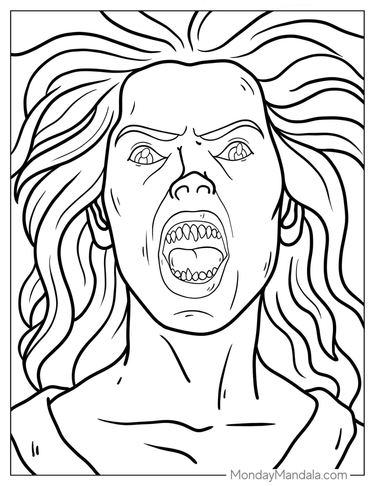 20 Vampire Coloring Pages Free PDF Printables
