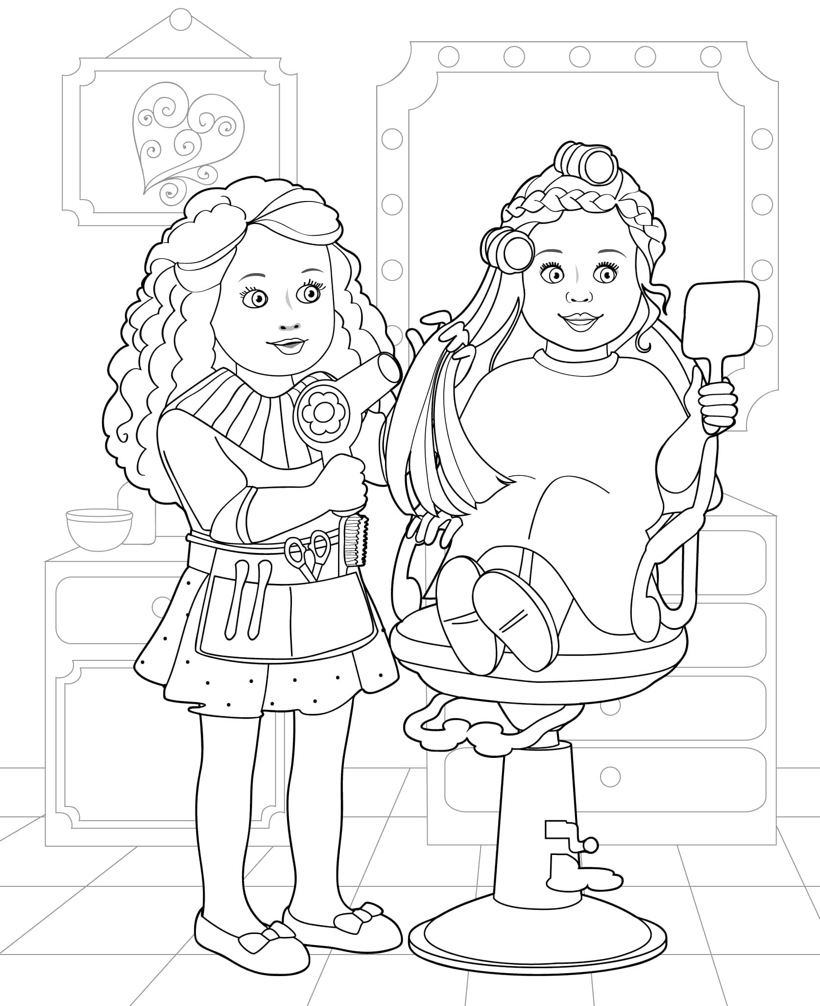 21 Best Image American Dolls Coloring Pages American Girl Coloring Pages Coloring Pages For