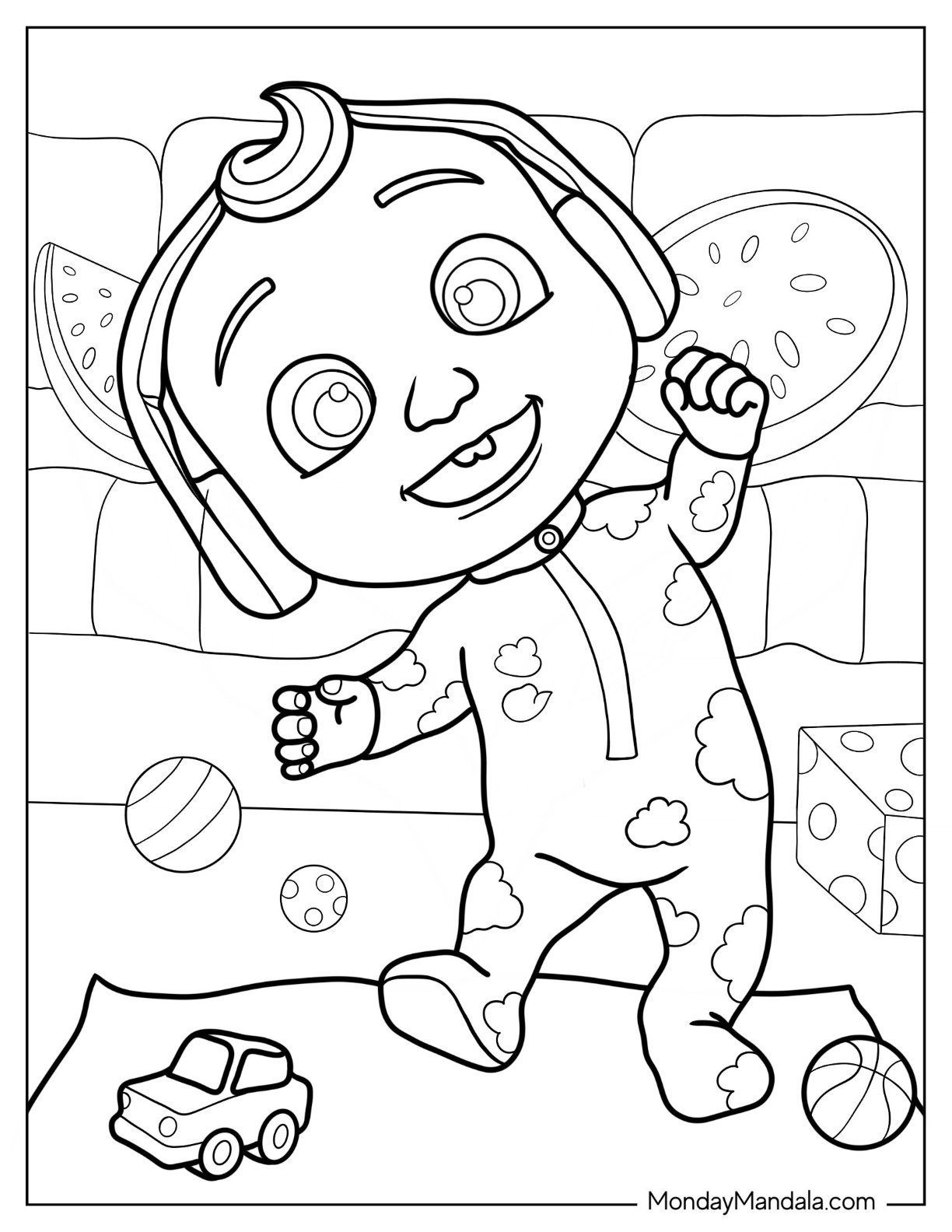 22 CoComelon Coloring Pages Free PDF Printables