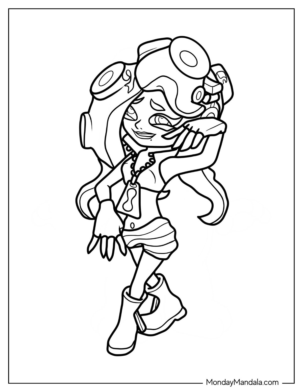 24 Splatoon Coloring Pages Free PDF Printables