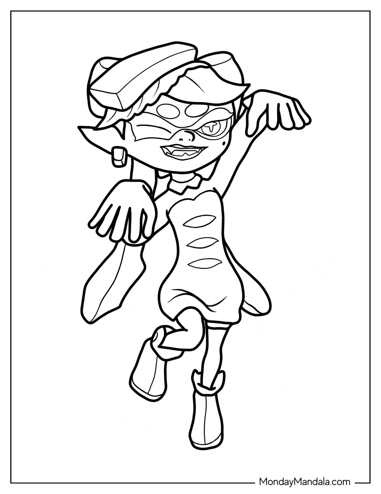 24 Splatoon Coloring Pages Free PDF Printables