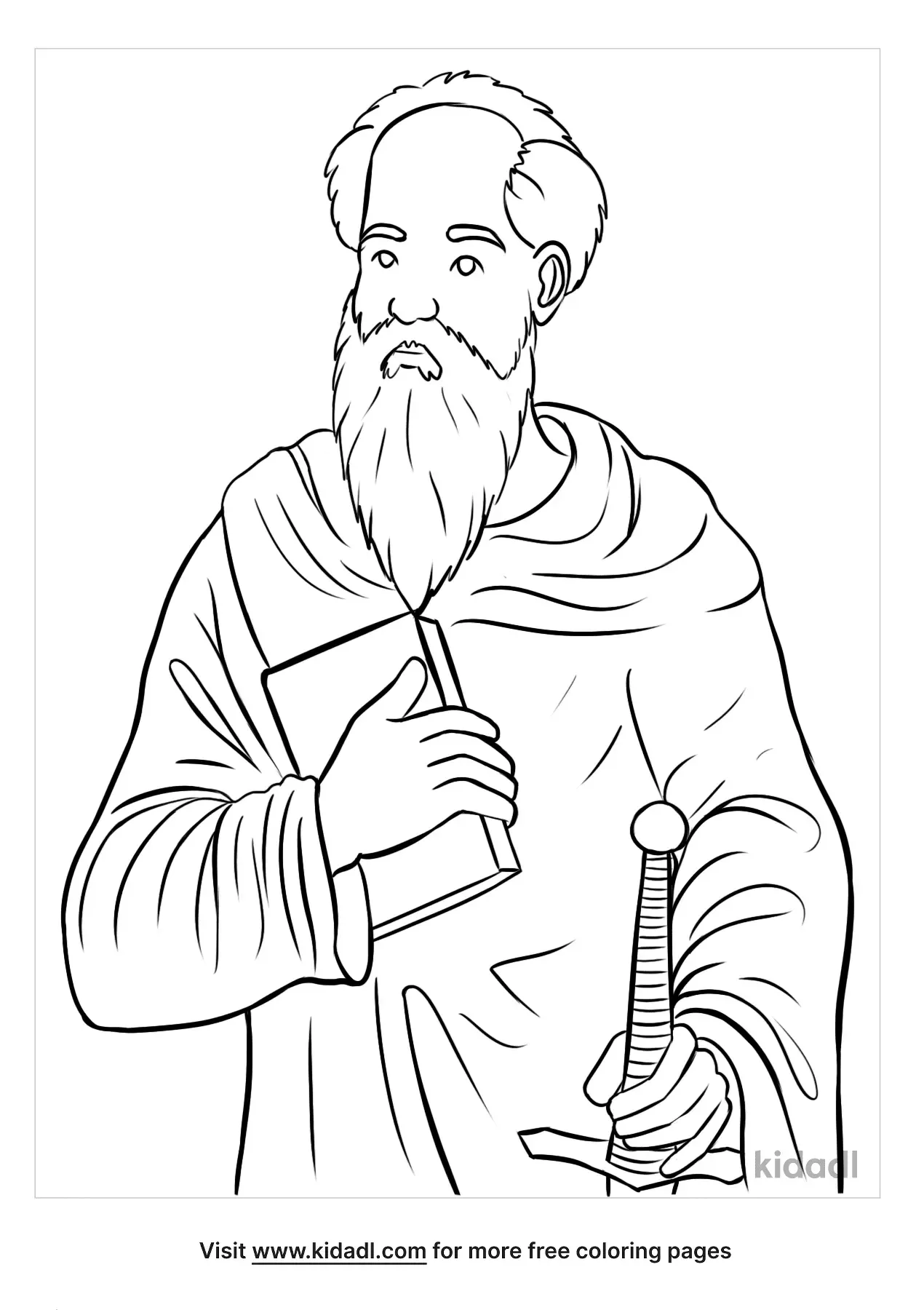 25 Apostle Paul Coloring Pages VeronikaHuriyah