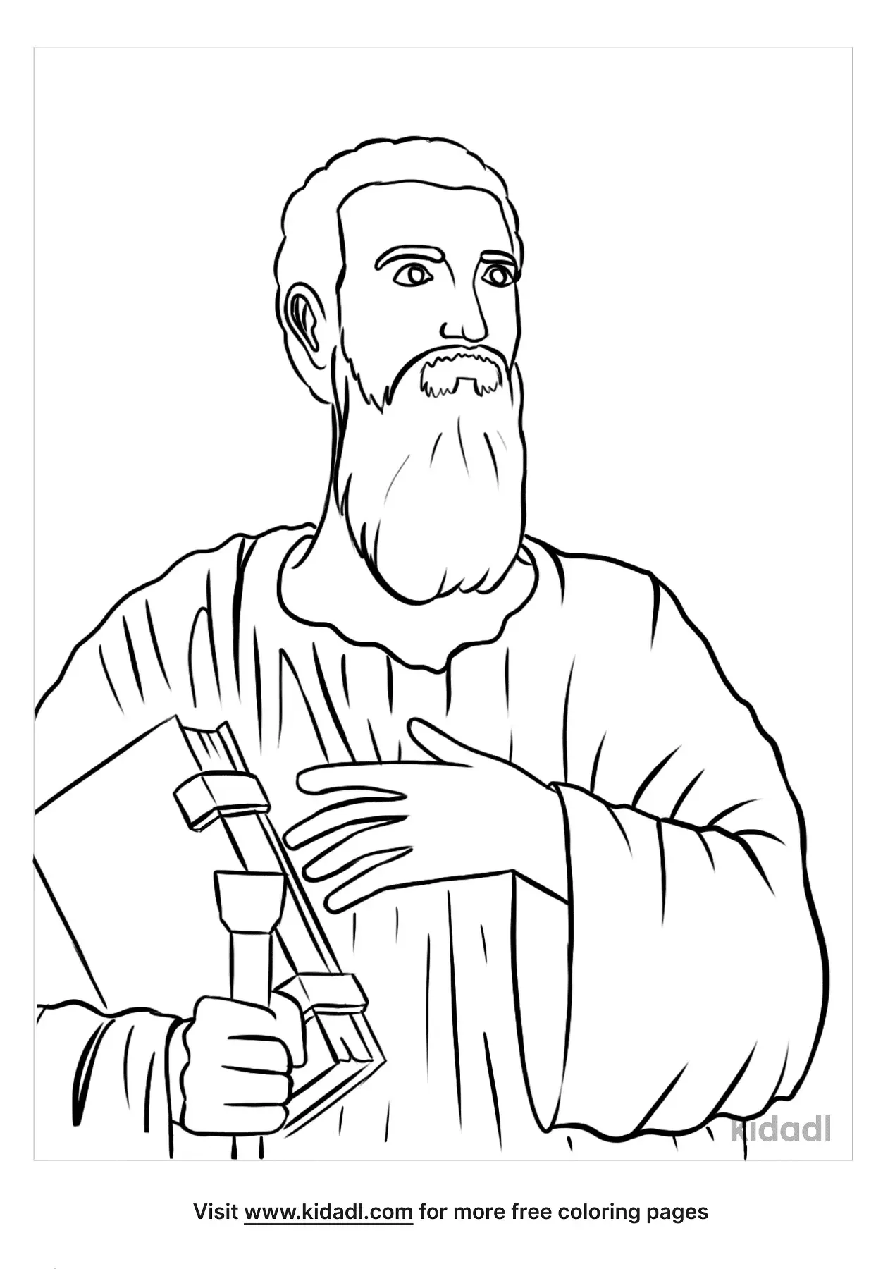 25 Apostle Paul Coloring Pages VeronikaHuriyah