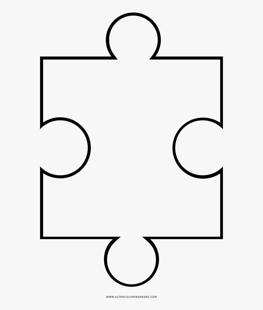 25 Puzzle Piece Coloring Pages