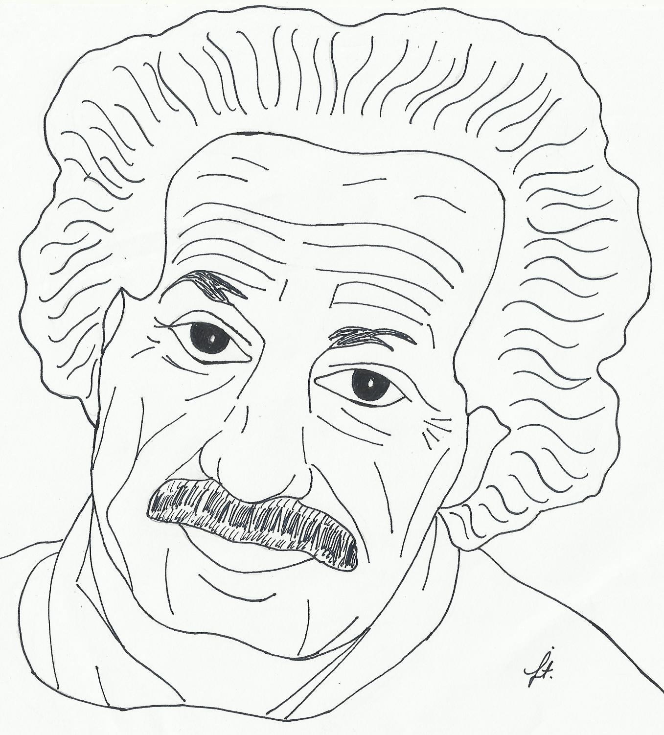 26 Best Ideas For Coloring Albert Einstein Coloring Page