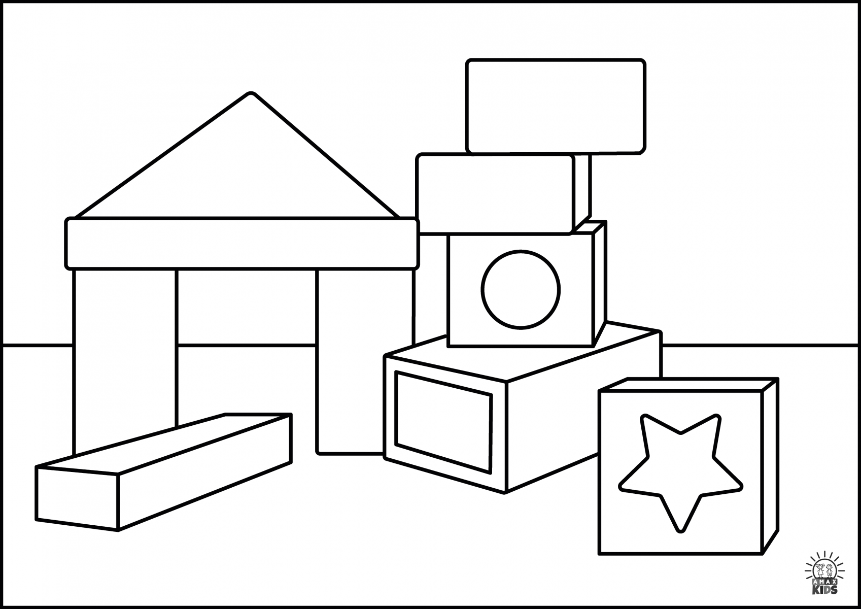 26 Best Ideas For Coloring Blocks Coloring Page