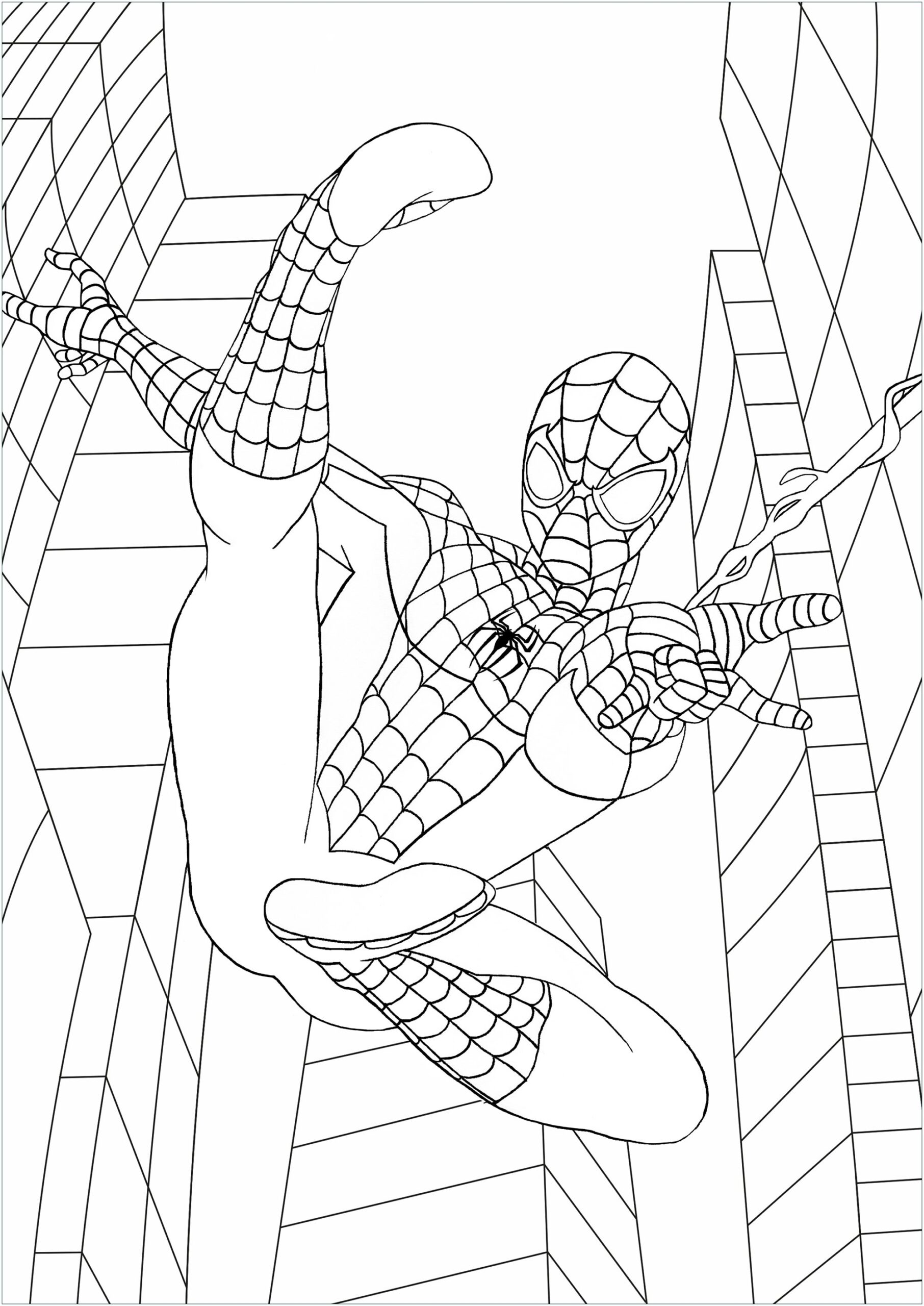 26 Best Ideas For Coloring Spiderman Coloring Page