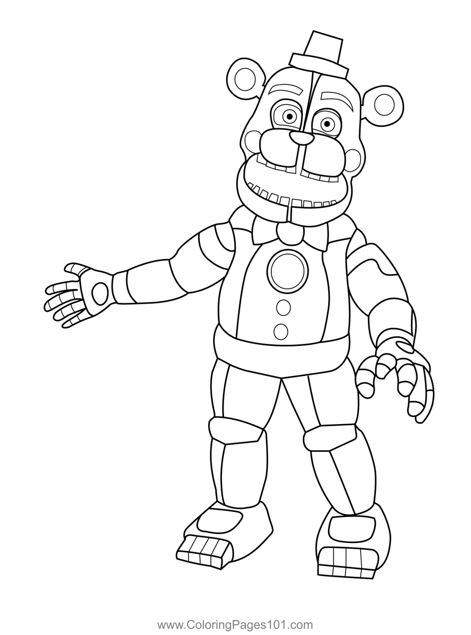 26 Best Ideas For Coloring Toy Freddy Coloring Pages Images And Photos Finder