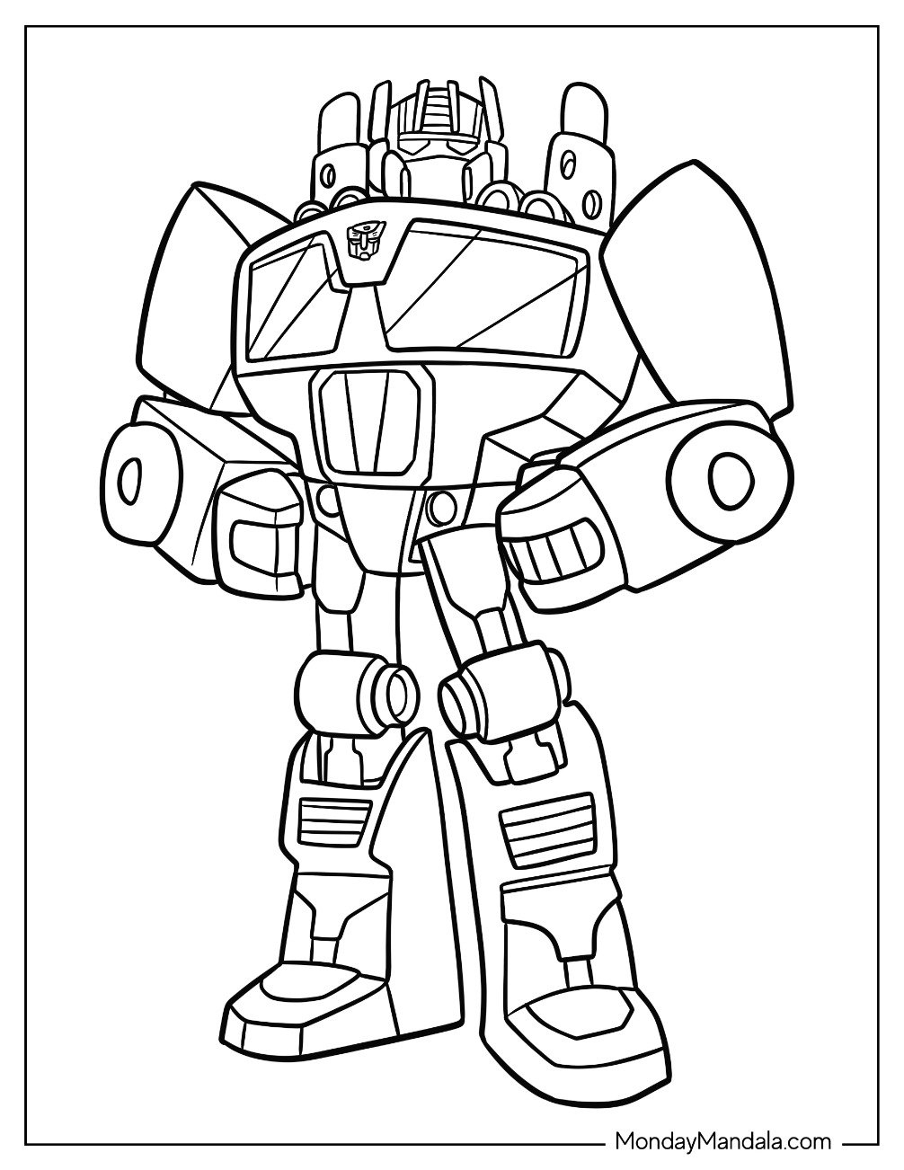 26 Optimus Prime Coloring Pages Free PDF Printables