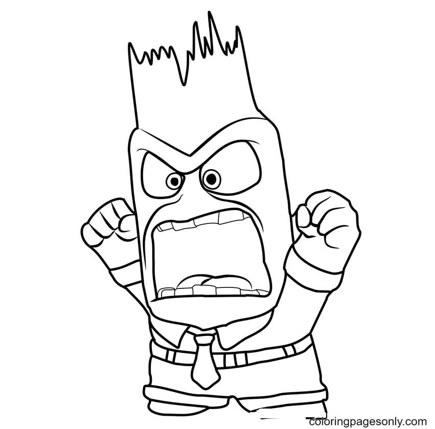 28 Angry Face Coloring Pages ColoringPagesOnly