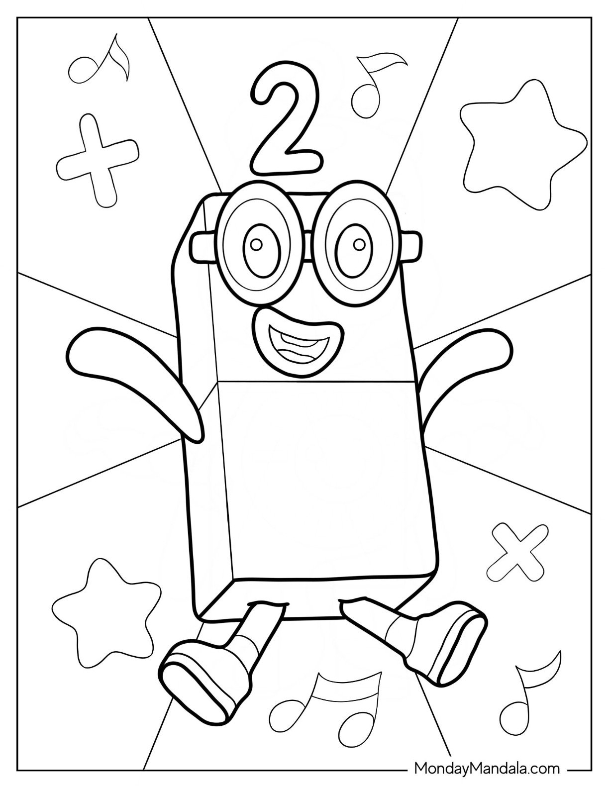 28 Numberblocks Coloring Pages Free PDF Printables