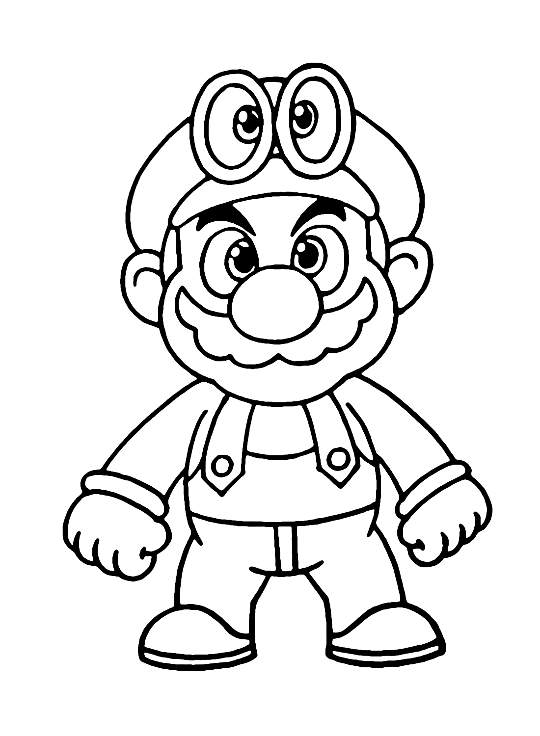 29 Super Mario Odyssey Coloring Pages ColoringPagesOnly