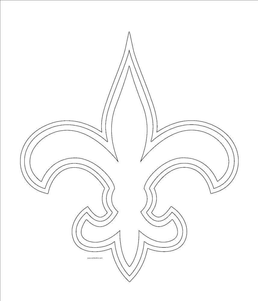 New Orleans Saints Coloring Pages
