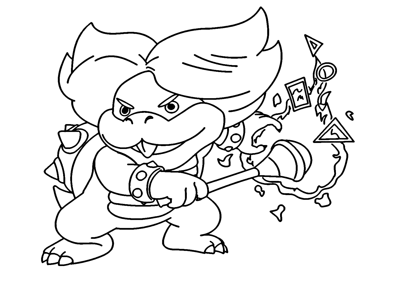 30 Koopalings Coloring Pages ColoringPagesOnly