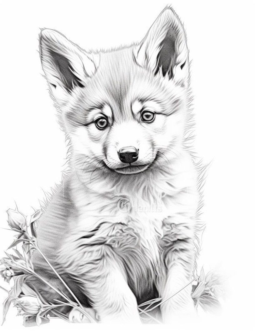 32 Majestic Wolf Coloring Pages For Kids And Adults