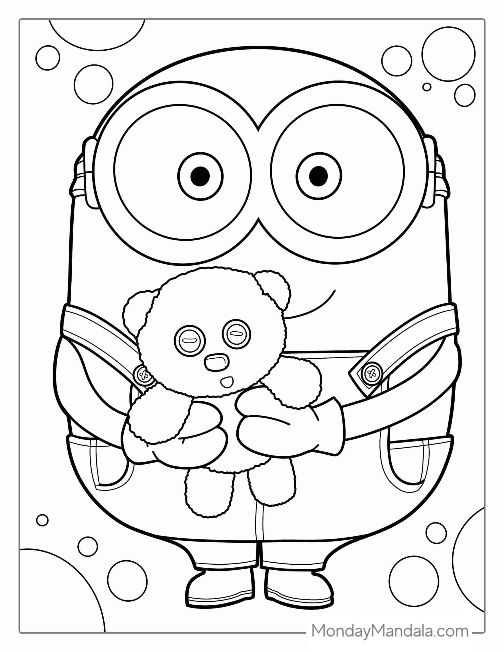 Coloring Pages Minions
