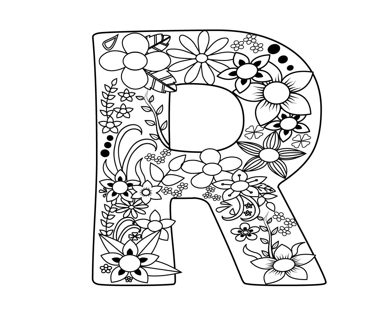 33 Letter R Coloring Pages For Preschool Gulakapash Homeyy
