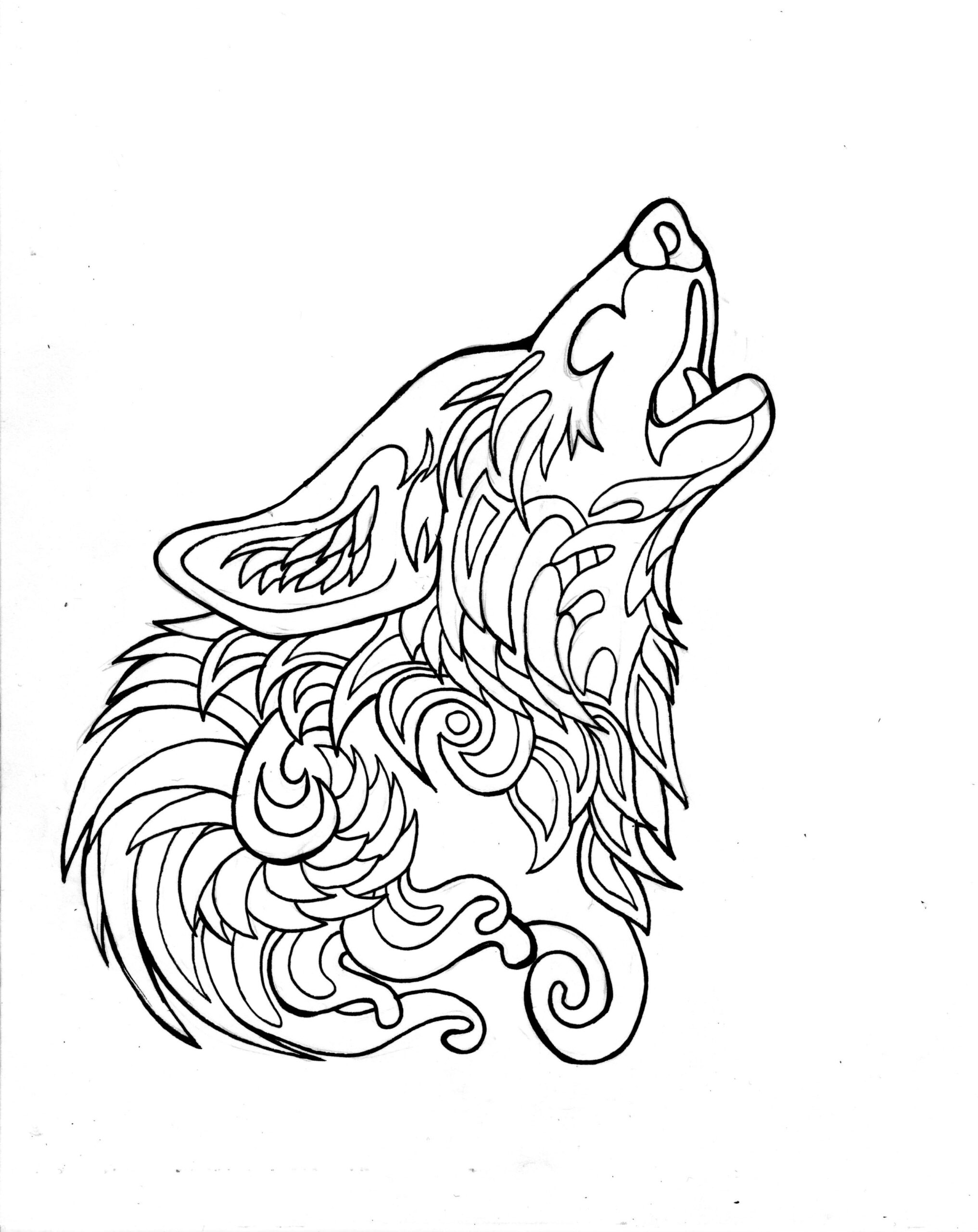 332 Free Howling Wolf Page Animal Coloring Pages Mandala Coloring Pages Mandala Coloring