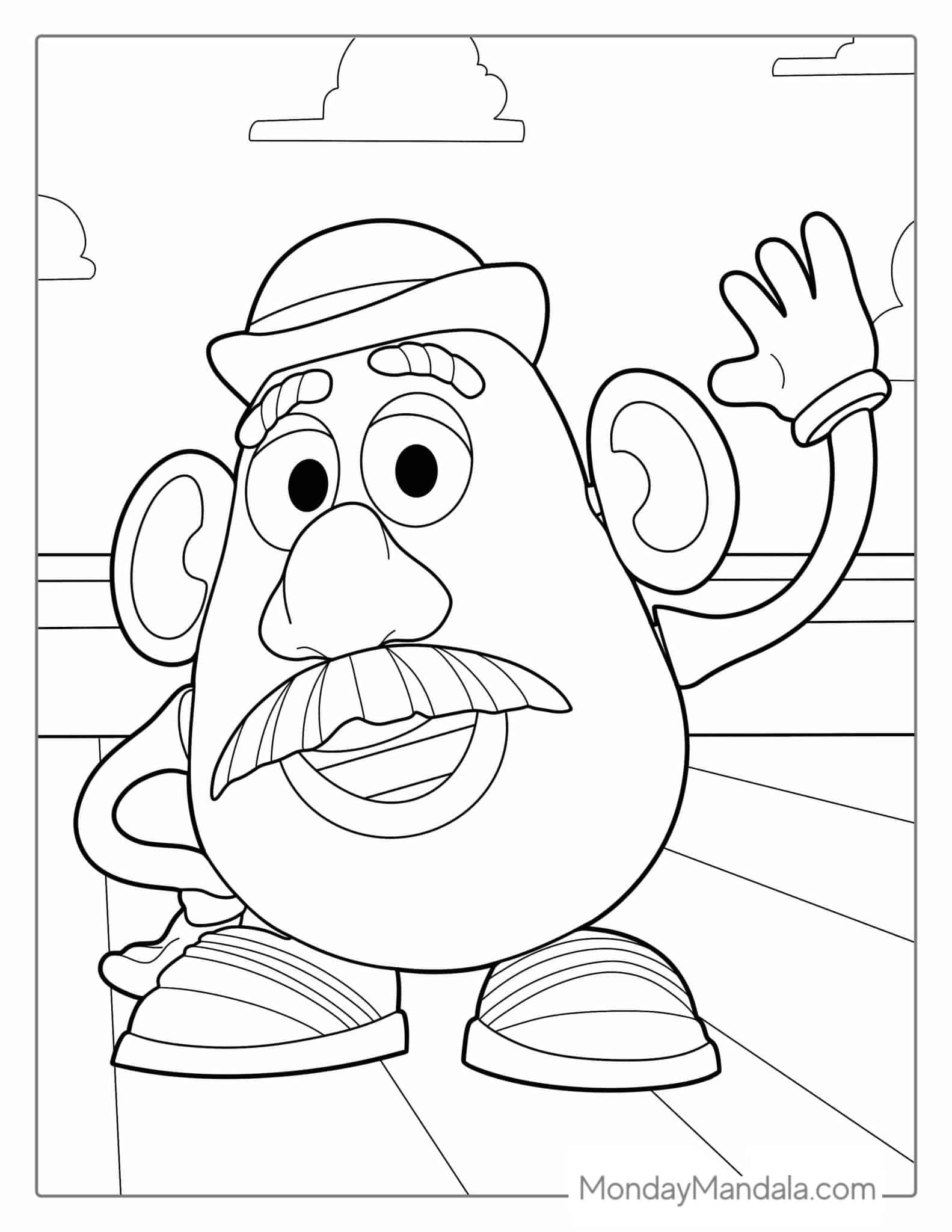 34 Toy Story Coloring Pages Free PDF Printables
