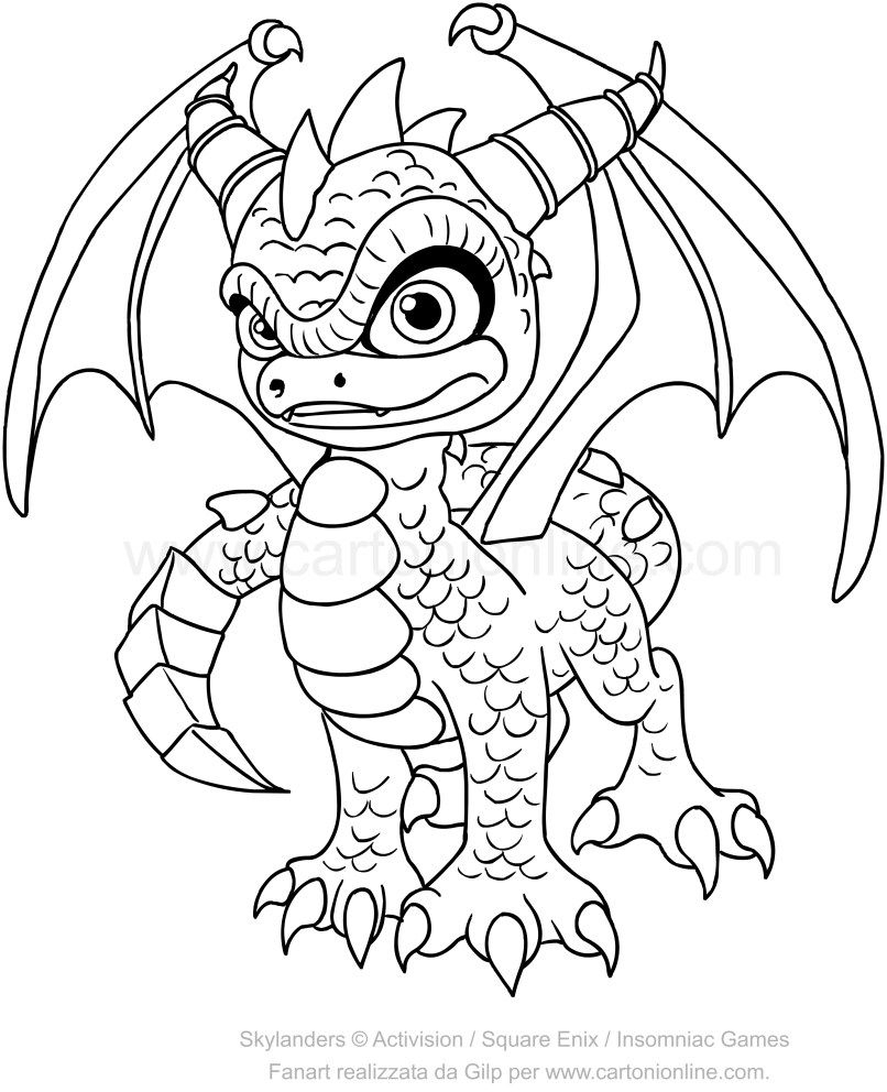39 Spyro Reignited Trilogy Coloring Pages Spy Coloring Pages