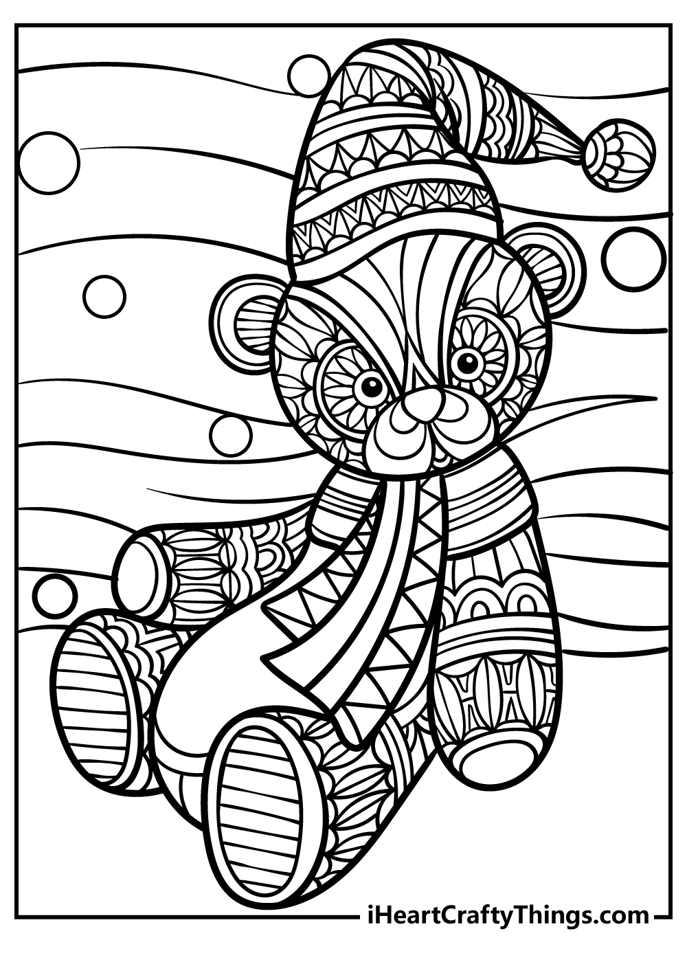 3d Adult Coloring Pages