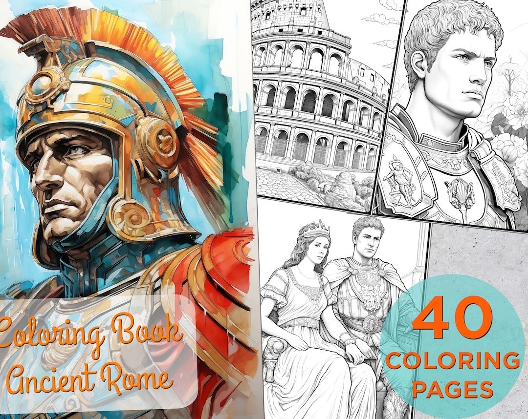 40 Ancient Rome Coloring Pages Adults Printable Coloring Page With Roman Arts Ancient Rome