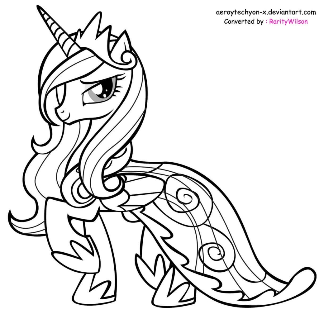 40 Free Printable My Little Pony Coloring Pages