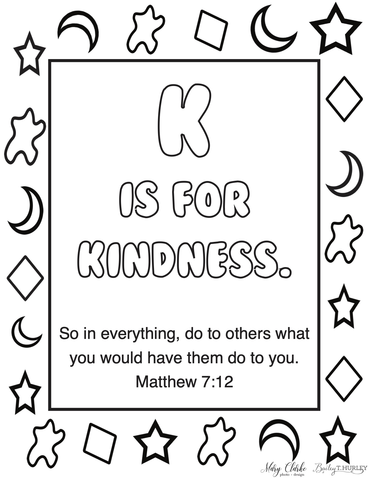 Do Unto Others Coloring Pages