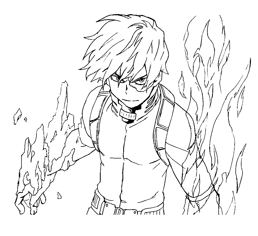 42 Best Ideas For Coloring Todoroki Coloring Sheet