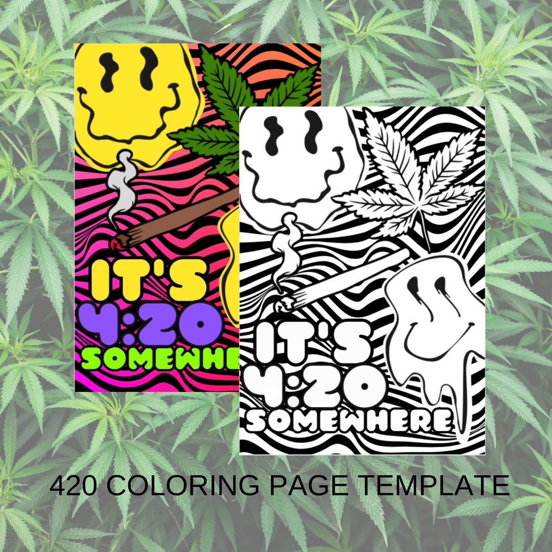 420 Coloring Pages