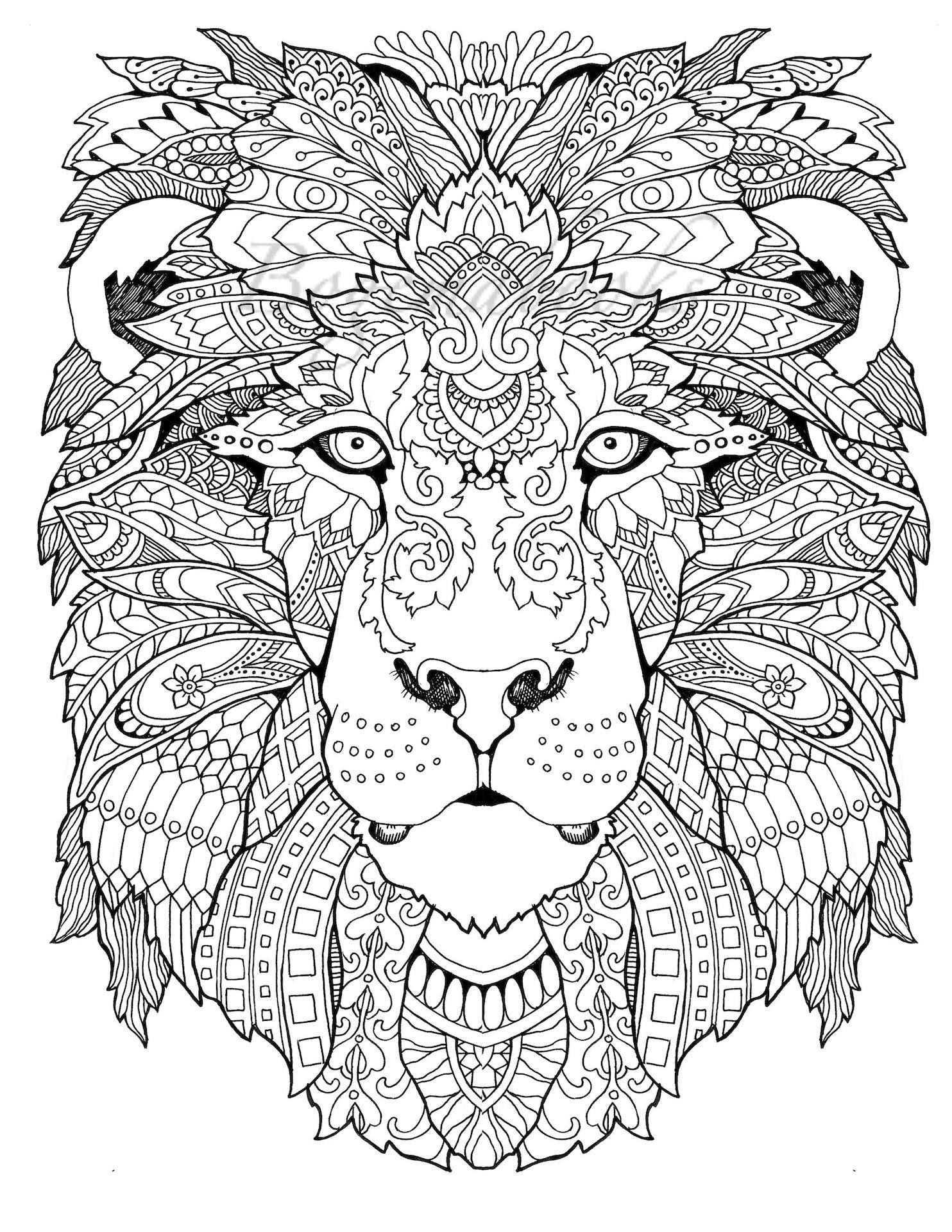 48 Coloring Pages Animals Pdf Free Wallpaper