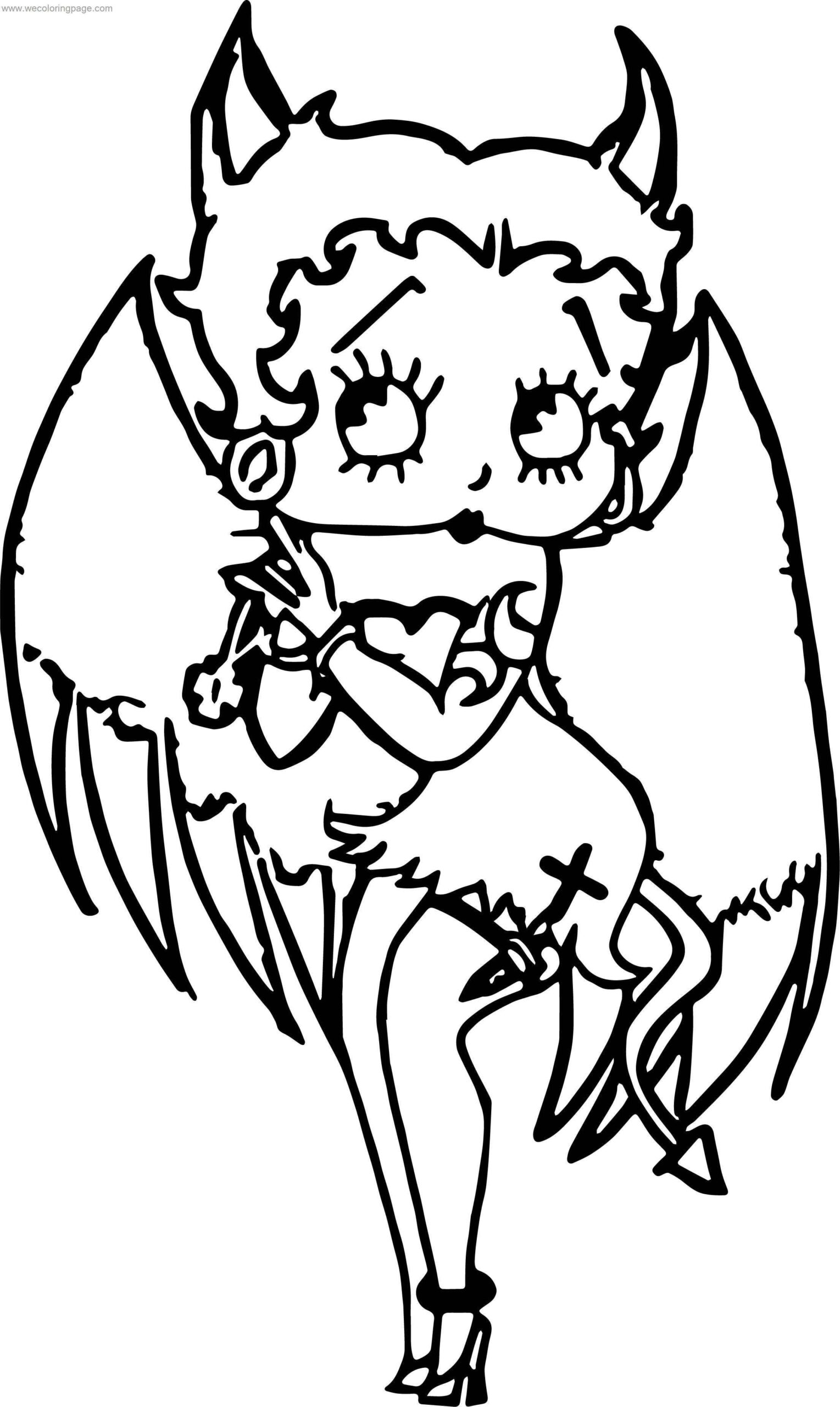 Betty Boop Coloring Pages