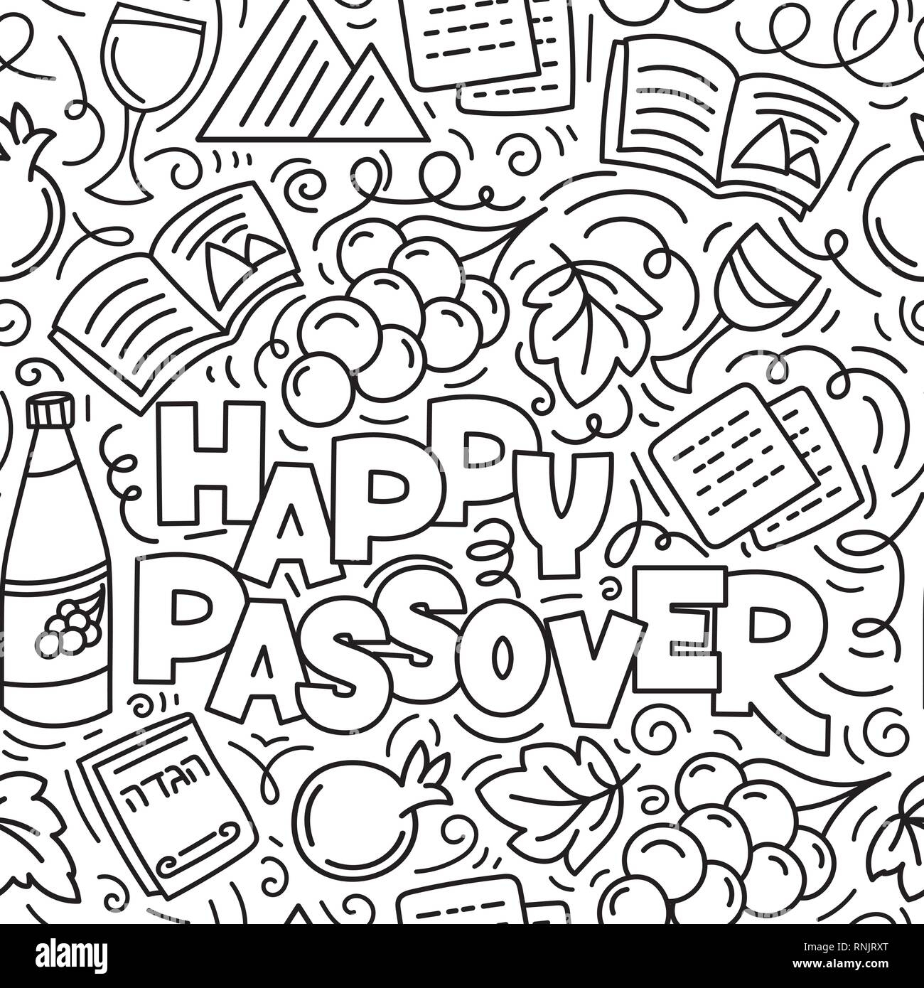First Passover Coloring Pages