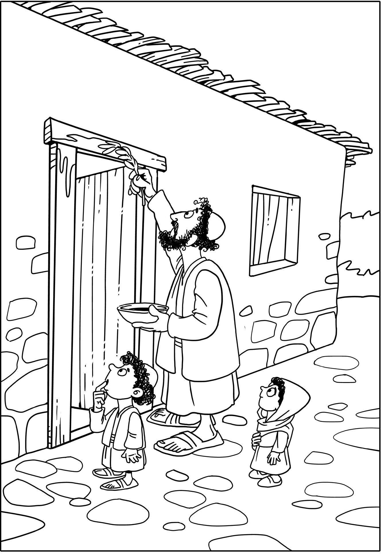 50 Best Ideas For Coloring First Passover Coloring Pages