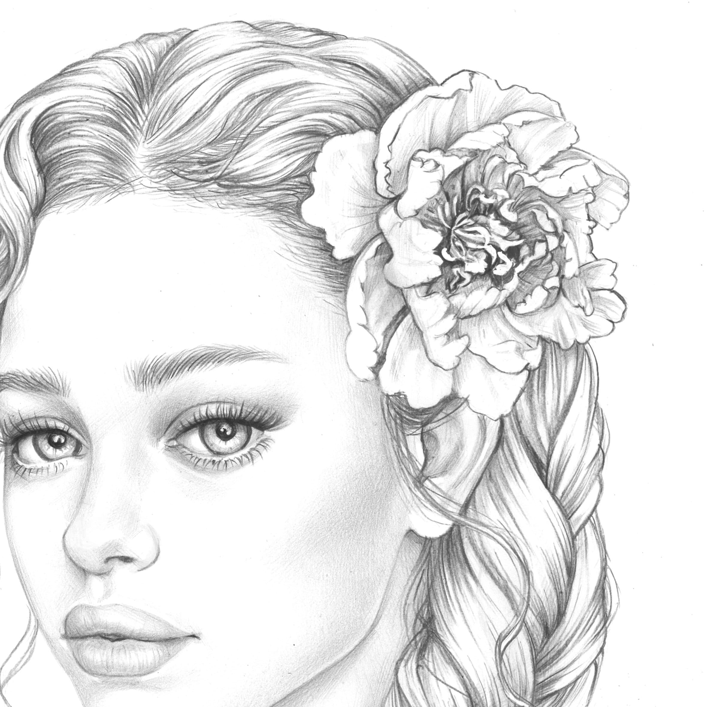 50 Best Ideas For Coloring Portrait Coloring Pages For Adults