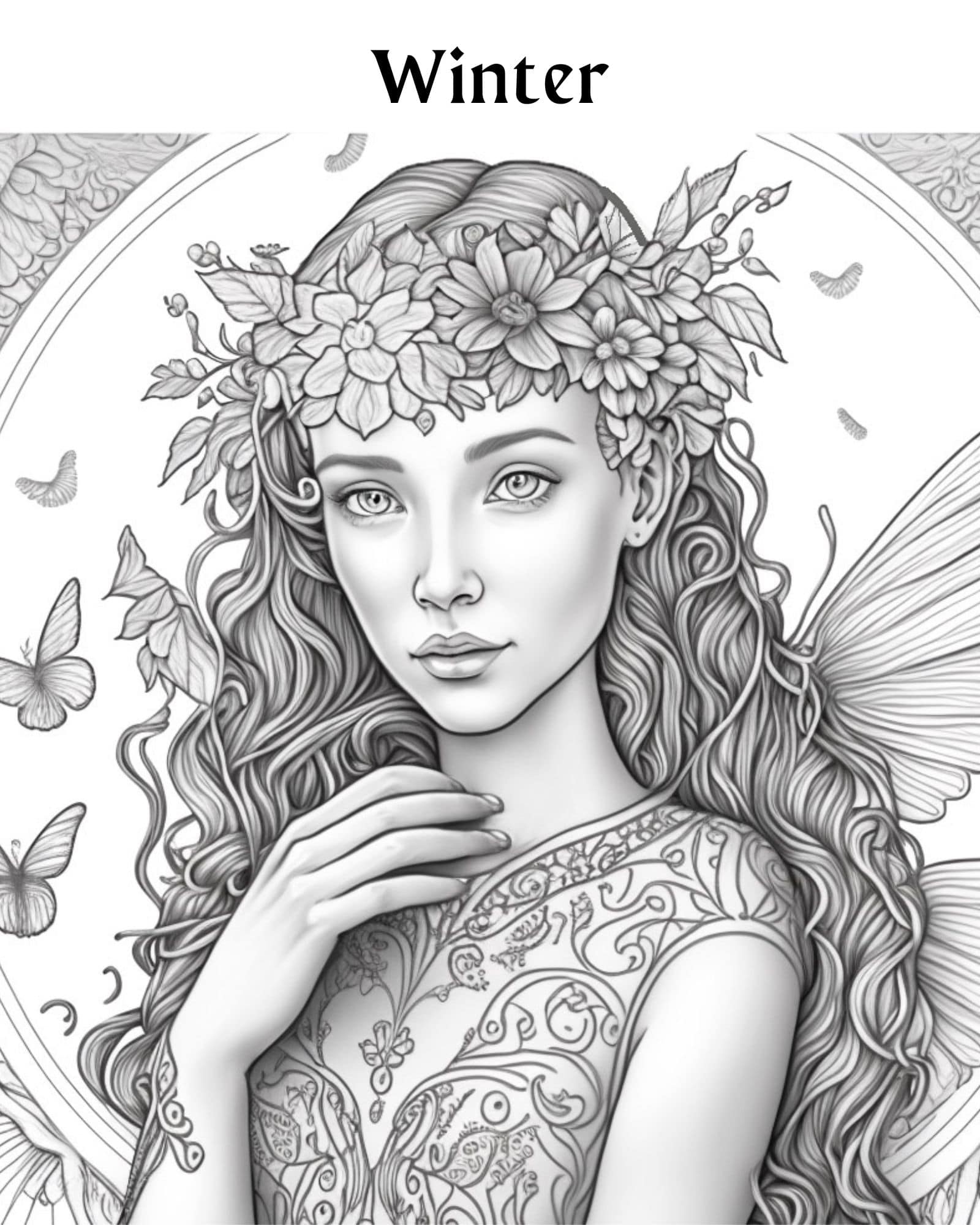 50 Fascinating Fairy Coloring Pages Free Printable Our Mindful Life
