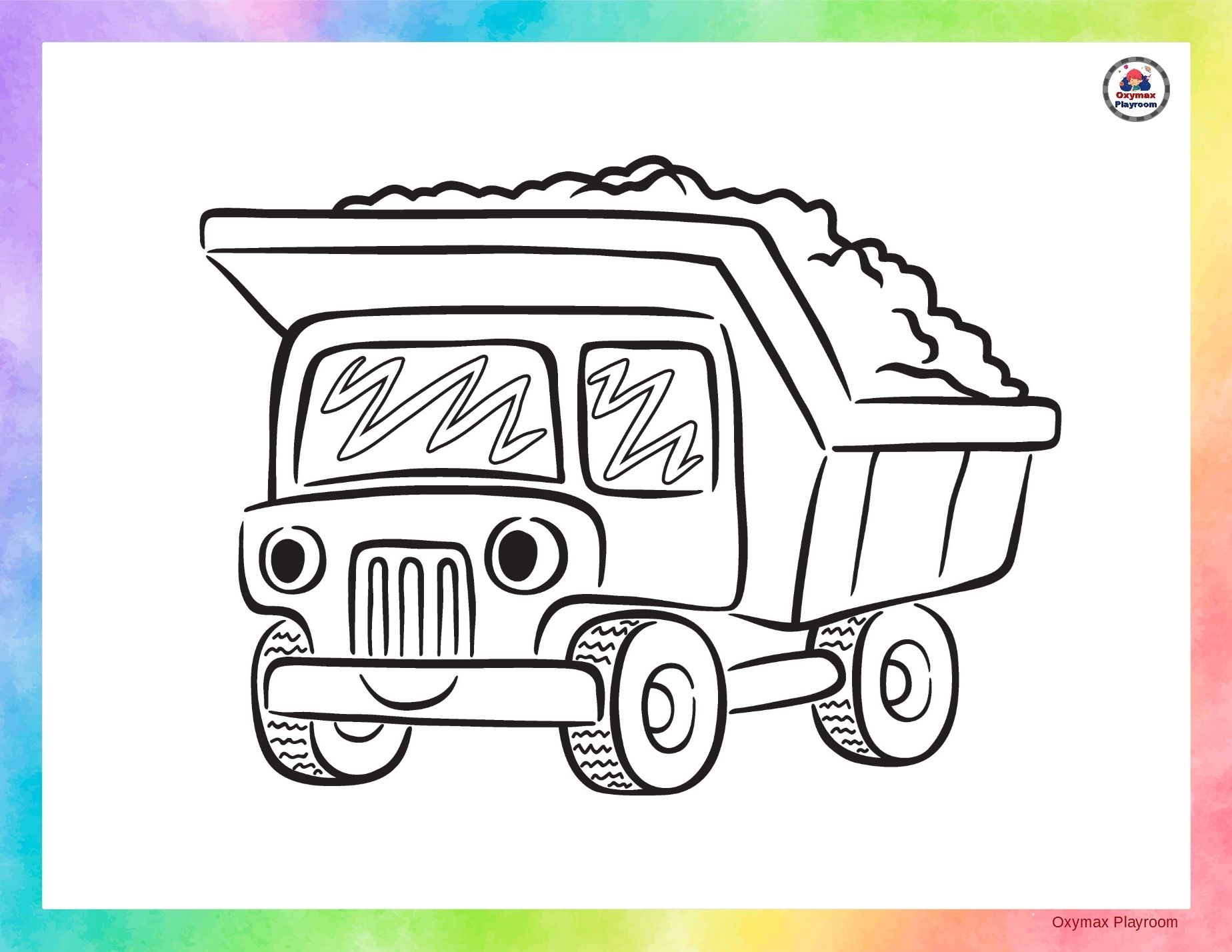 50 Free Coloring Pages For Kids Transportation