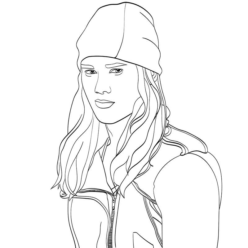 51 Dove Cameron Coloring Pages Fixed Vegan