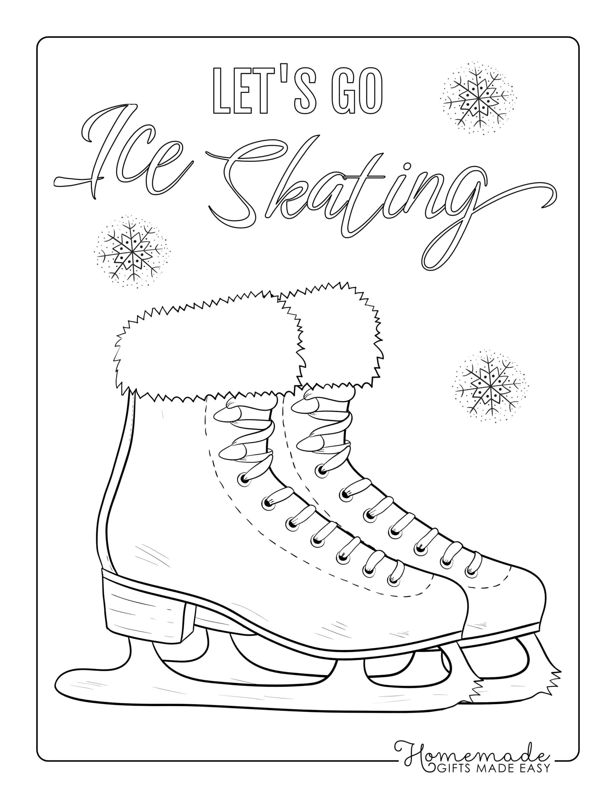 57 Free Winter Coloring Pages For Adults Happier Human