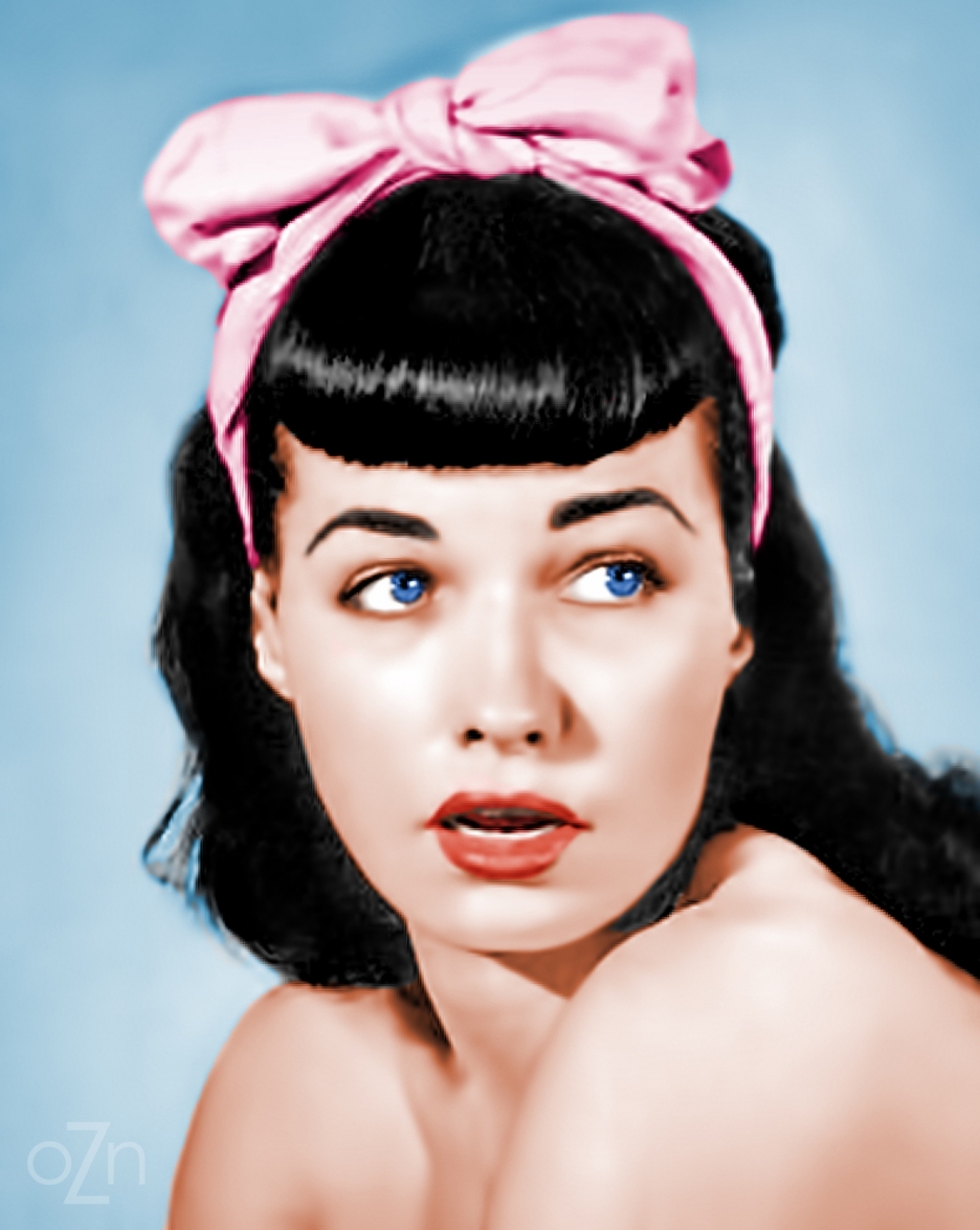 Bettie Page Color Nude